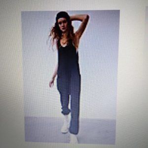 SALE $60!! Free People Hailee jumper and FP tote onesie jumpsuit NO OFFERS